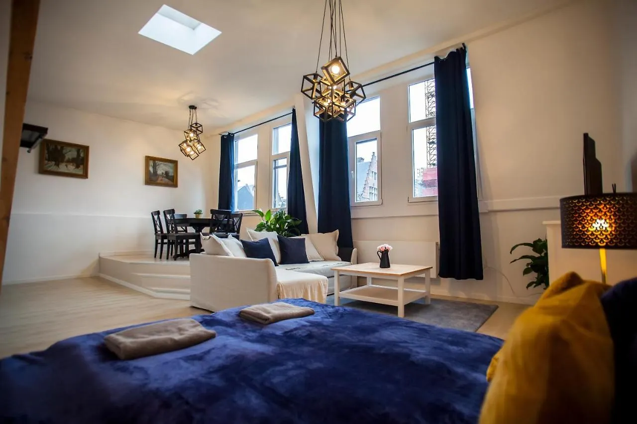 Апартаменты Luxury Suites Grotemarkt By Rikas Hotels Антверпен